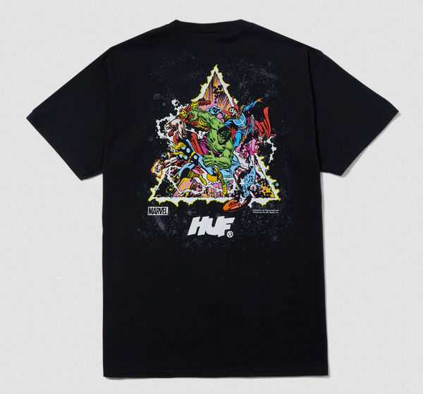 HUF Cosmic Assemblage T-Shirt Black M L  &hellip;
