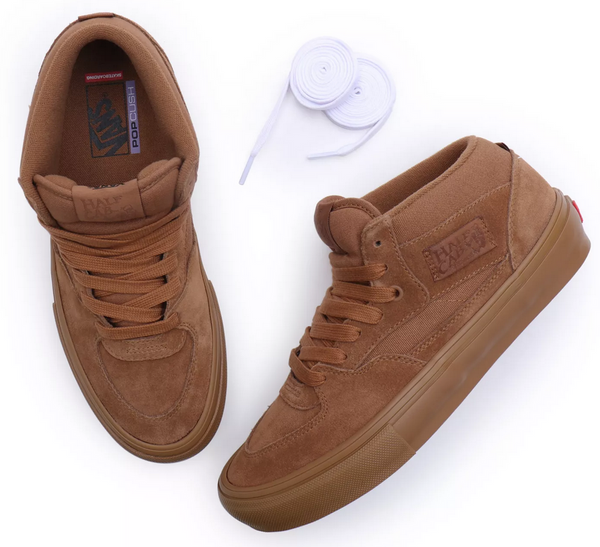 Vans Skate Half Cab Brown/Gum US 6 EU 38 US 6.5 EU 38.5 US 7 EU 39 US 7.5 EU 40 US 8 EU 40.5 US 8.5 EU 41 US 9 EU 42 US 9.5 EU 42.5 US 10 EU 43 US 10.5 EU 44 US 11 EU 44.5 US 11.5 EU 45 US 12 EU 46