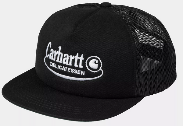 Carhartt WIP Graphic Trucker Cap Black/White
