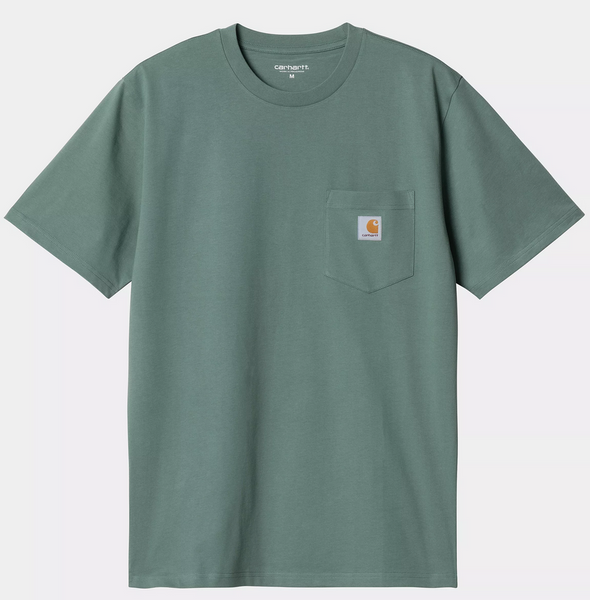 Carhartt WIP S/S Pocket T-Shirt Silver Pine