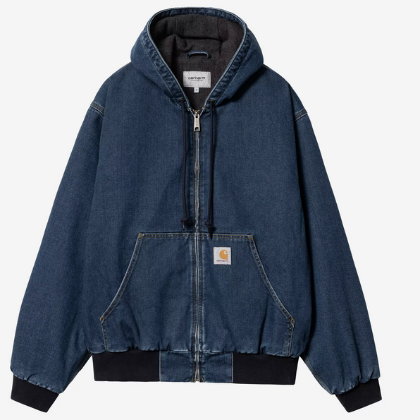 Carhartt WIP OG Active Jacket Blue Stone Washed