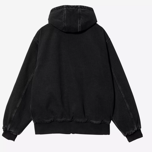 Carhartt WIP OG Active Jacket Black Stone Washed