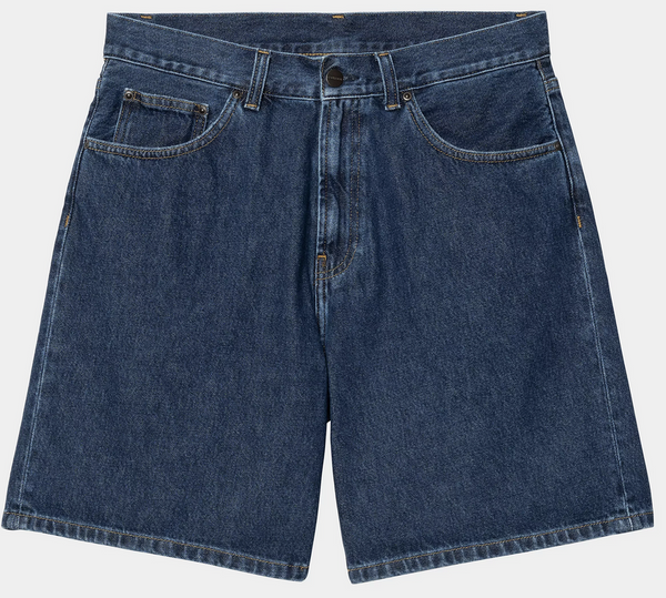 Carhartt WIP Nolan Short Marshfield Blue Heavy Stone Wash