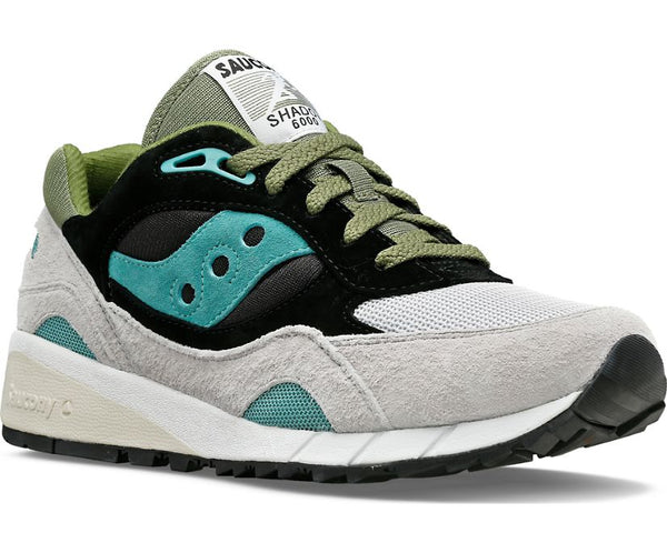 Saucony Shadow 6000 Grey/Green/Black Gris US 8.5 EU 42 US 9.5 EU 43 US 10 EU 44 US 11.5 EU 46