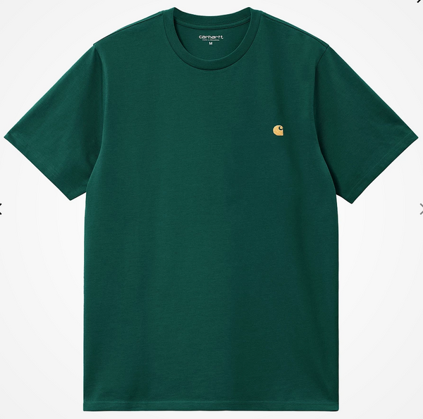 Carhartt WIP S/S Chase T-Shirt Chervil/Gold M L XL