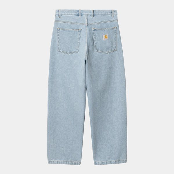 Carhartt WIP Brandon Pant Blue Heavy Sto &hellip;