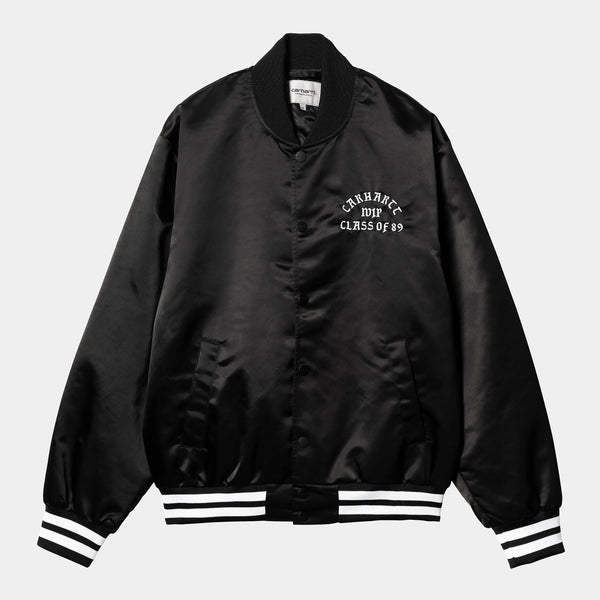 Carhartt WIP Class of 89 Bomber Jacket Black/White