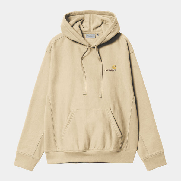 Carhartt WIP Hooded American Script Sweat Rattan M L XL