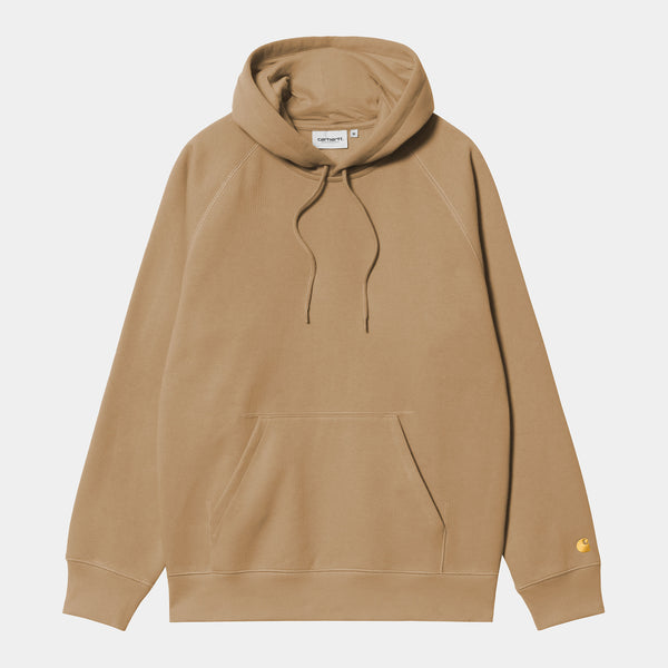 Carhartt WIP Hooded Chase Sweat Peanut/Gold