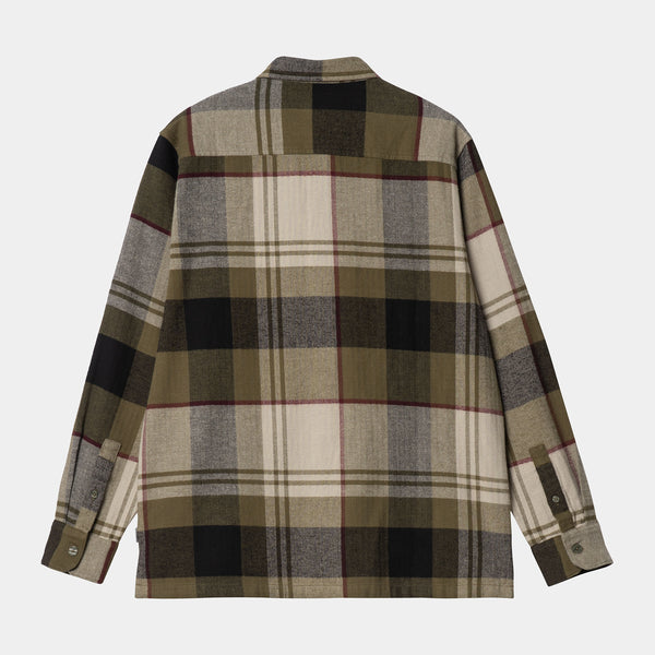 Carhartt WIP L/S Dellinger Shirt 100% Co &hellip;