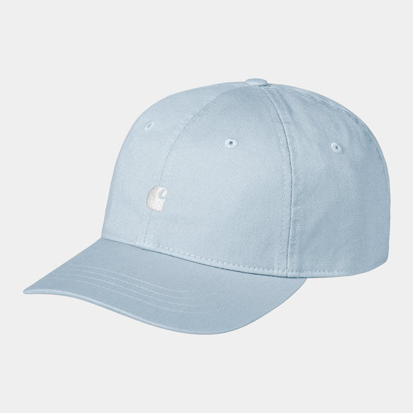 Carhartt WIP Madison Logo Cap Frosted Blue/White