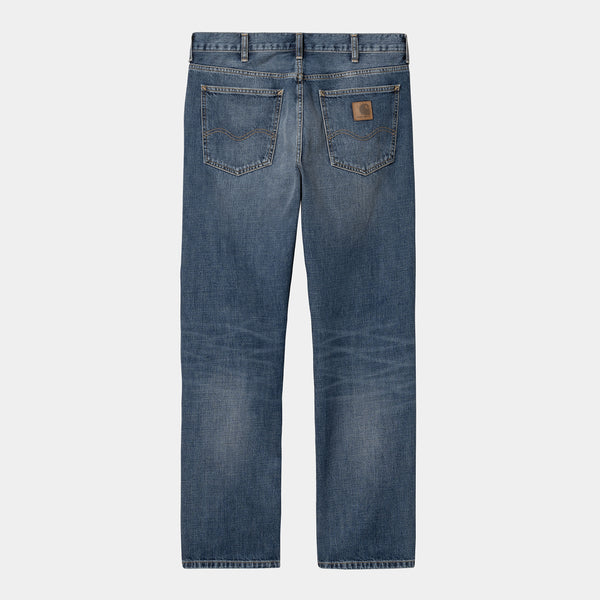 Carhartt WIP Marlow Pant Edgewood Blue Dark Used Wash