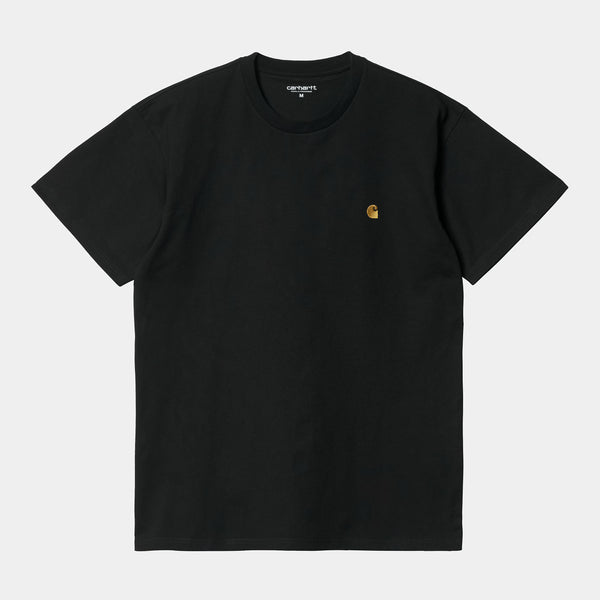 Carhartt WIP S/S Chase T-Shirt Black/Gold