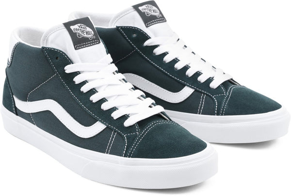 Vans Mid Skool 37 Darkest Spruce/True White