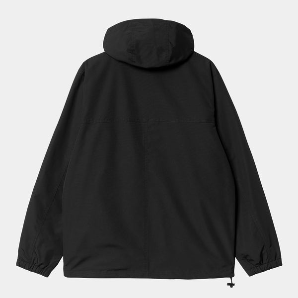 Carhartt WIP Windbreaker Pullover(Winter)100% Nylon Supplex®, 4.3 oz, black/white