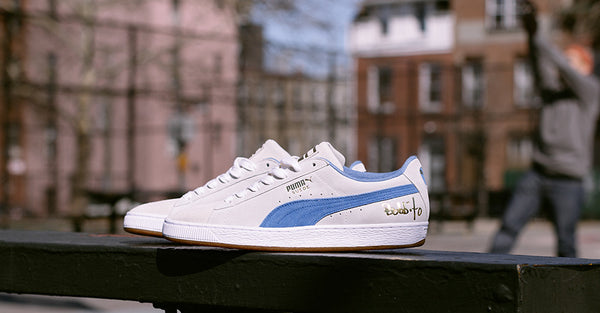 PUMA Suede Classic   "PUMA SUEDE x BOBBITO"   Puma White-Puma Royal