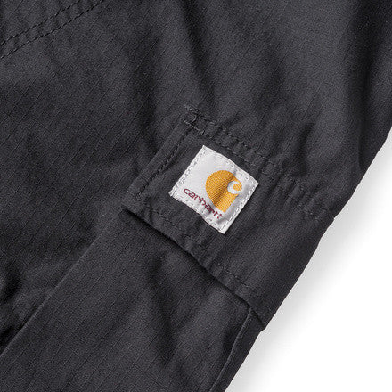 Carhartt WIP Regular Cargo Pant Columbia Cotton Ripstop 6,5 Oz Black Rinsed