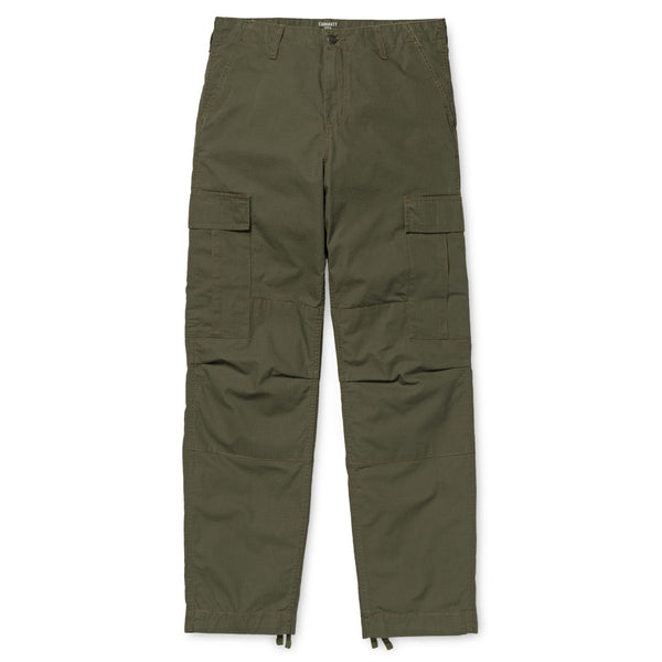 Carhartt WIP Regular Cargo Pant Columbia Cotton Ripstop 6,5 Oz Cypress Rinsed