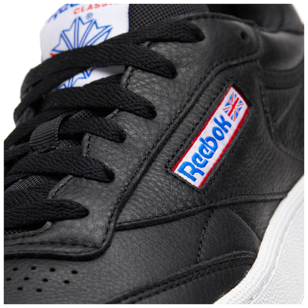REEBOK CLUB C 85 SO BLACK WHITE VITAL BLUE FRESH OUT THE BOX