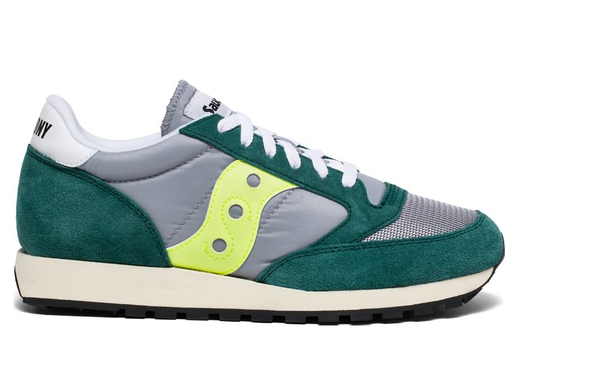 Saucony - Jazz Original Vintage / Green/Grey/Neon