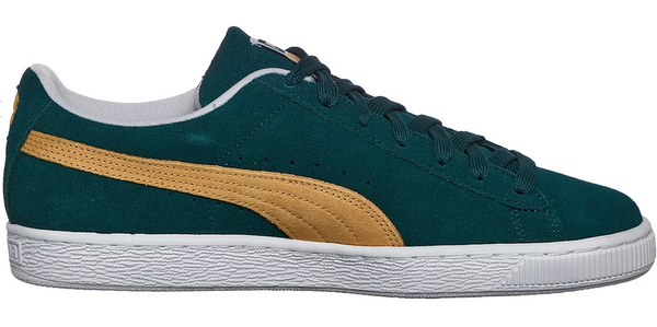 Puma Suede Tennis II Varsity Green/Mustard Seed