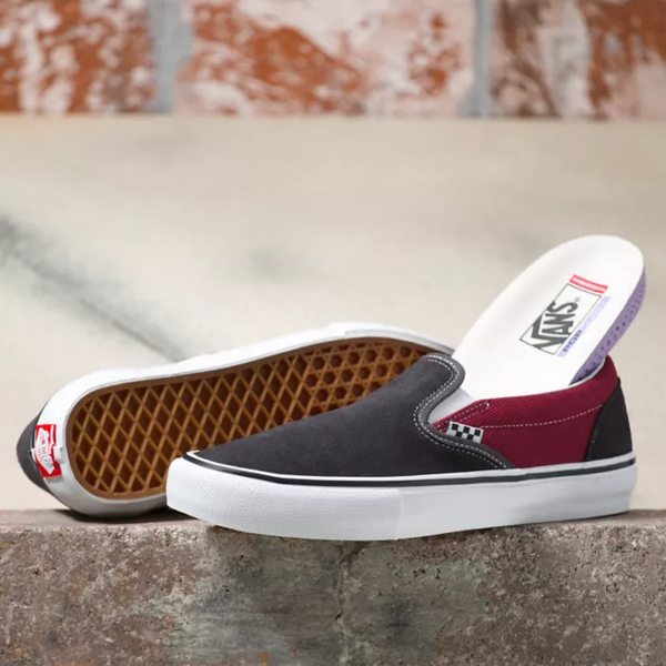 Vans Skate Slip-On Asphalt/Pomegranate