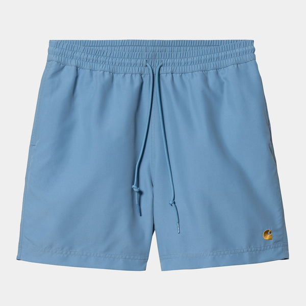 Carhartt WIP Chase Swim Trunks Piscine/Gold