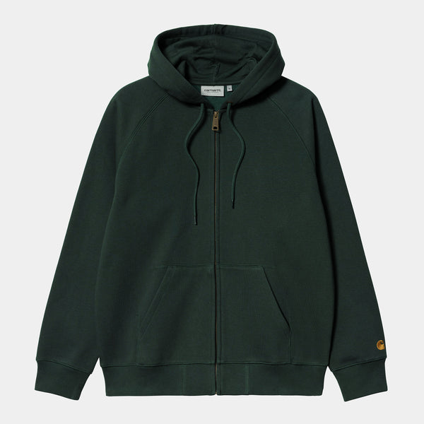 Carhartt WIP Hooded Chase Jacket Juniper/Gold