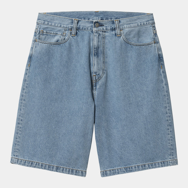 Carhartt WIP Landon Short Blue Heavy Stone Wash