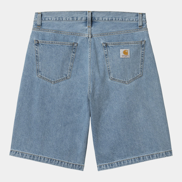 Carhartt WIP Landon Short Blue Heavy Stone Wash