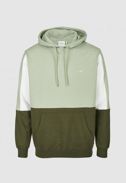 Cleptomanicx Hooded "Doust" Ice Green