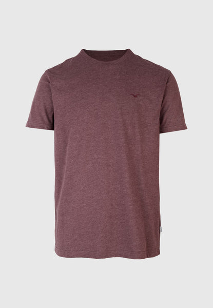 Cleptomanicx Basic Tee ''Ligull Regular'' Heather Twany Port