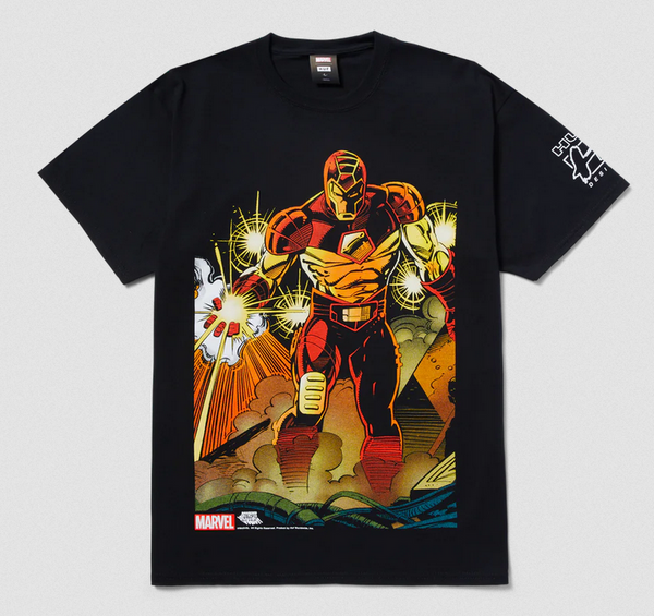 HUF I Am Iron Man T-Shirt Black