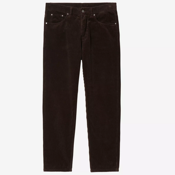Carhartt WIP Newel Pant   'Coventry' Corduroy, 8 Wales, 9.7 Tabacco