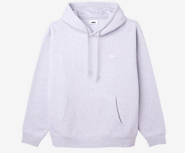 Obey Established Works Bold Hood II Ash Grey