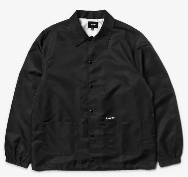 HUF 89 Coaches Jacket Black/White
