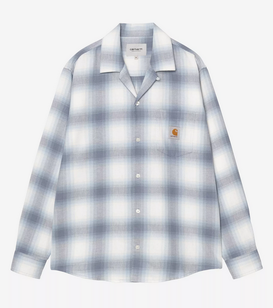 Carhartt L/S Tyers Shirt Tyers Check/Shady Blue