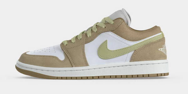 Nike Wmns Air Jordan 1 Low Khaki/White-Olive Aura-Sail