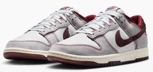 Nike Dunk Low Retro SE Pure Platinum/Burgundy Crush
