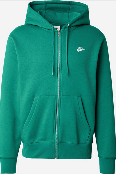 Nike Club Zip Hoody Green