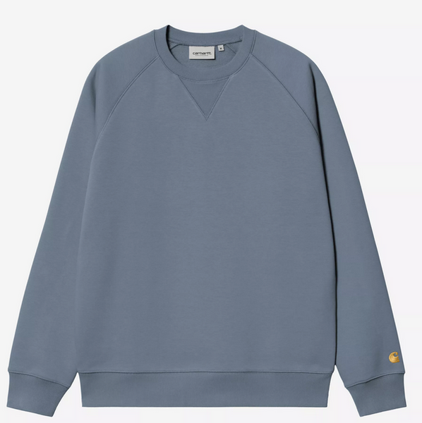 Carhartt WIP Chase Sweat Icesheet/Gold
