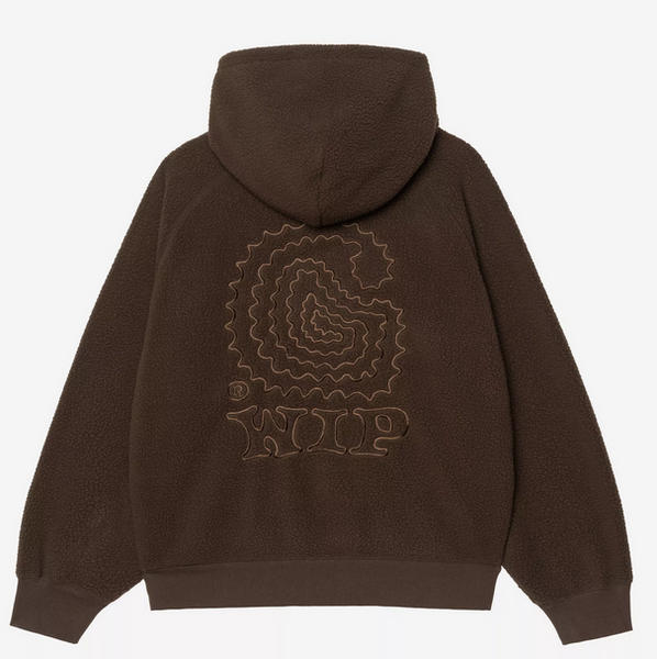 Carhartt WIP Hooded Limn C Fleece Sweat Tabacco