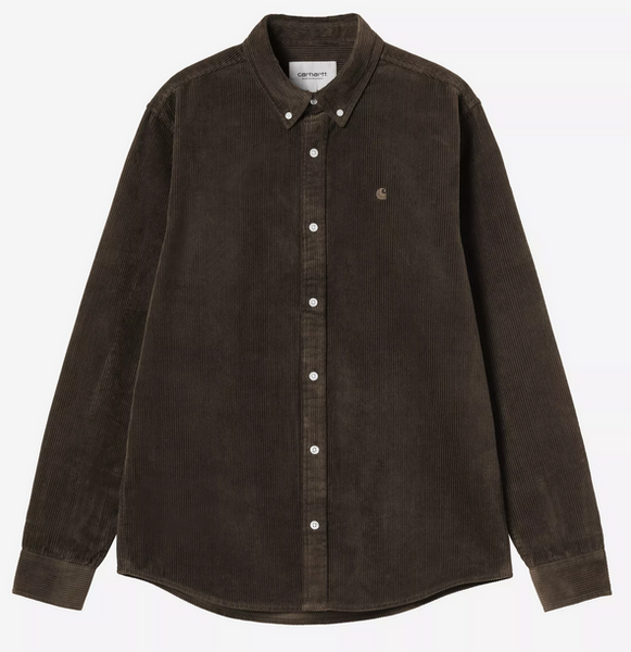 Carhartt WIP Madison Cord Shirt Tabacco