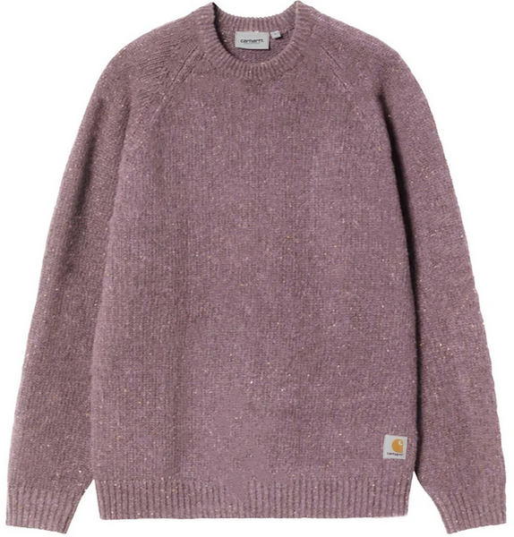 Carhartt WIP Anglistic Sweater Speckled Hortensia