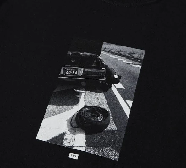 HUF Mason T-Shirt Black