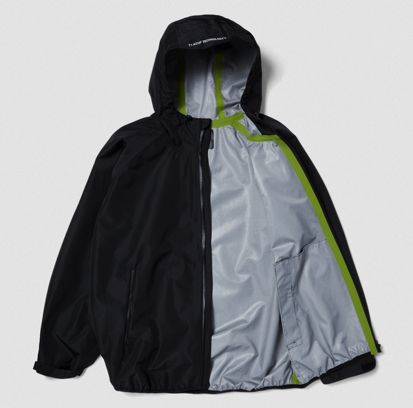 HUF Rainer Shell Jacket Black