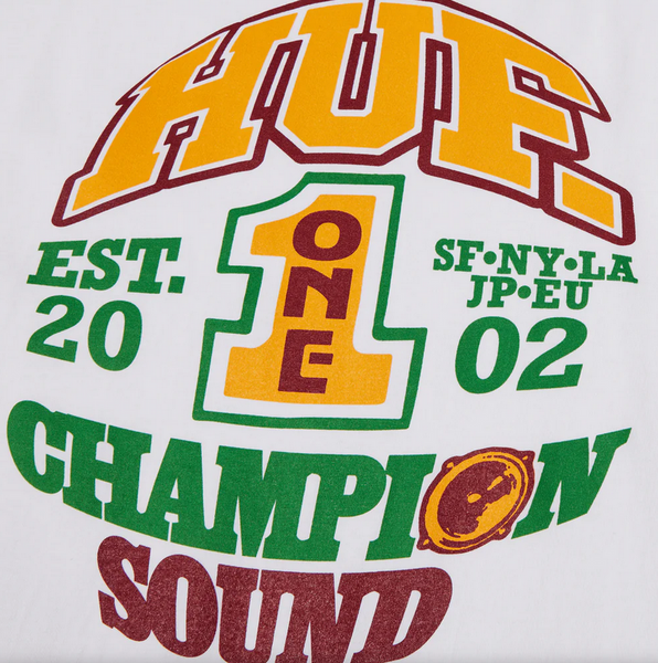 HUF Champion Sound T-Shirt White