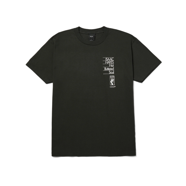 HUF Hot Buttered Heavyweight T Shirt vintage Blk