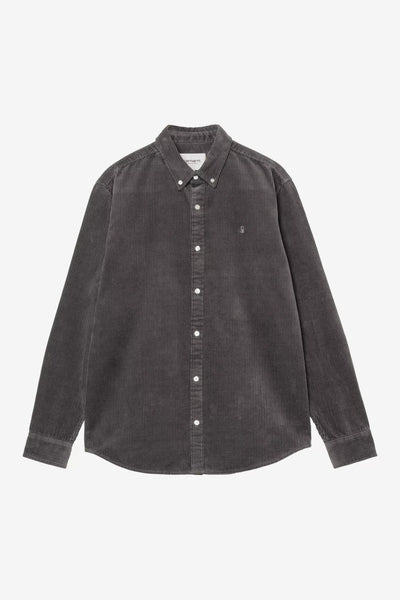 Carhartt WIP L/S Madison Cord Shirt Graphite/Graphite