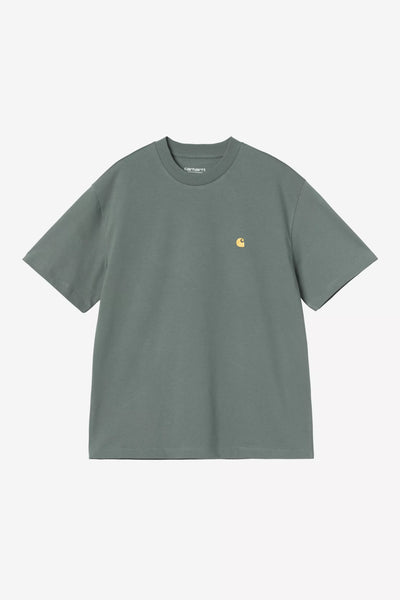 Carhartt WIP S/S Chase T-Shirt Velvet Green / Gold